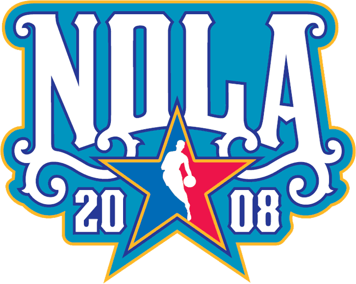 NBA All-Star Game 2008 Wordmark Logo t shirts iron on transfers